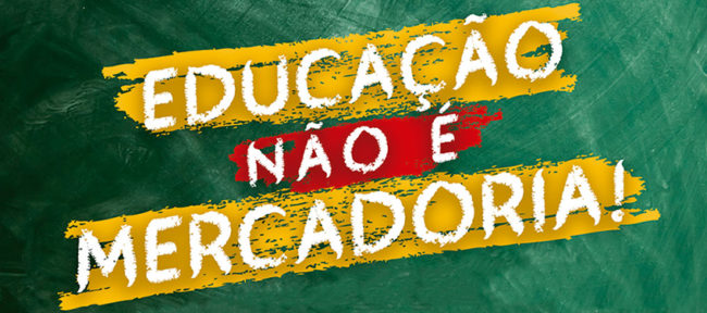educacao nao e mercadoria