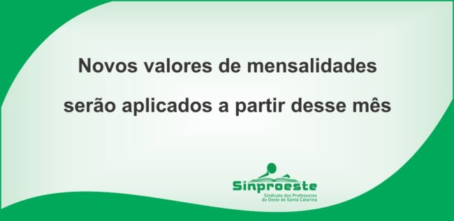 arte mudança mensalidades