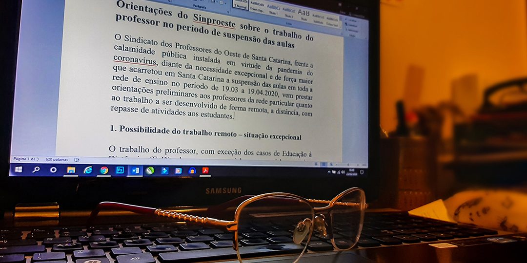 Orientações professor