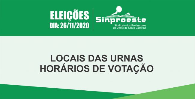 eleicao urnas e horarios