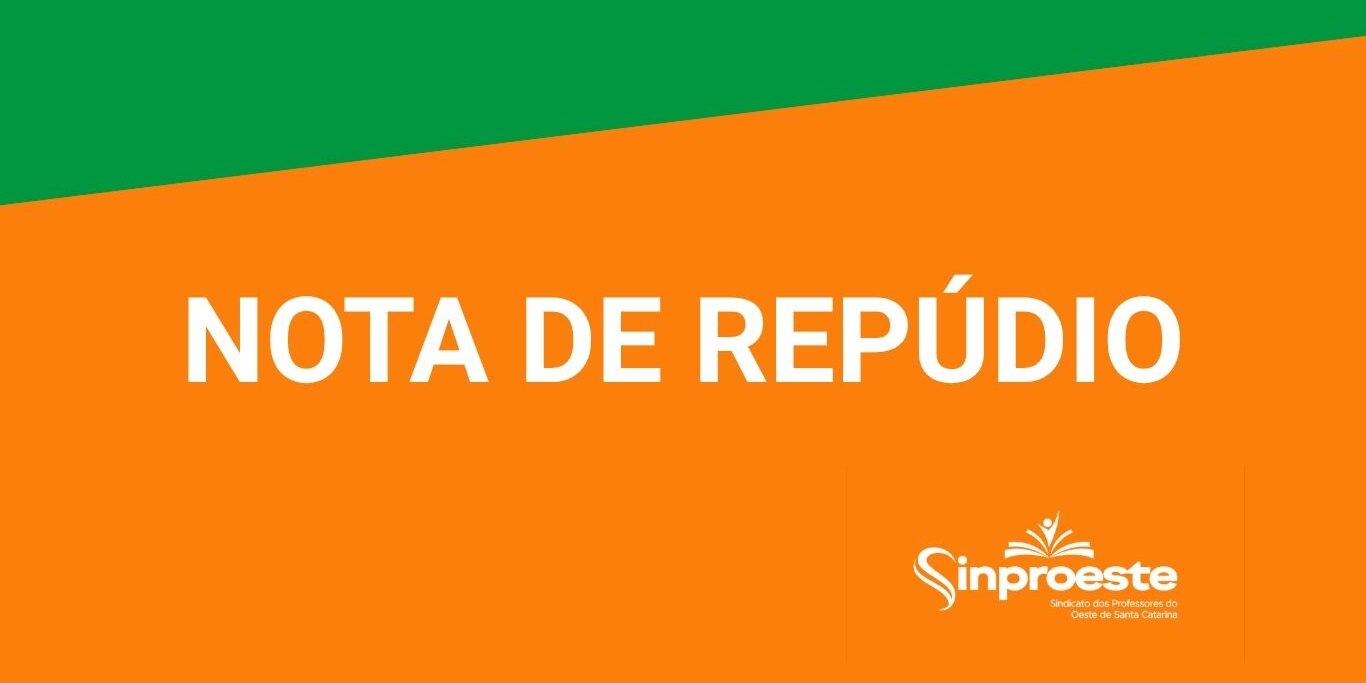 NOTA DE REPÚDIO
